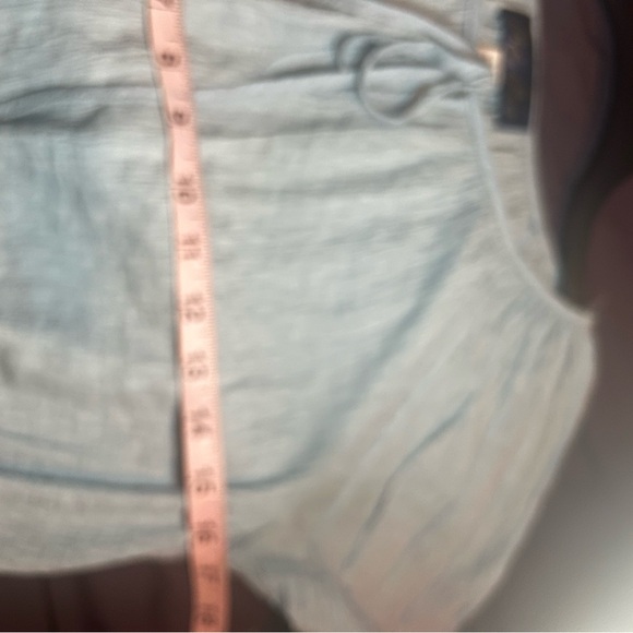 Blue Rain Peasant Boho Womens Top Sz M - Picture 9 of 10